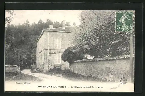 AK Apremont-la-Forêt, Le Chemin du fond de la Vaux