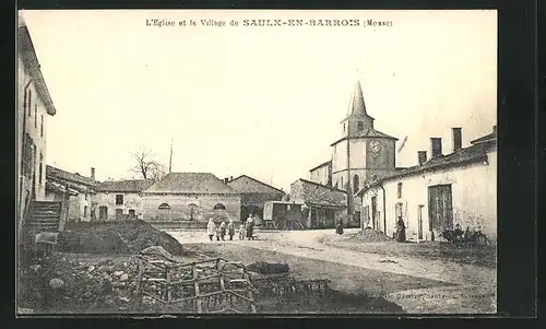 AK Saulx-en-Barrois, L`Eglise et le Village