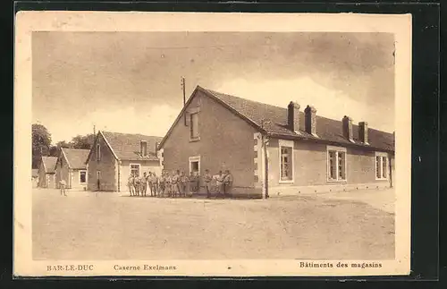 AK Bar-le-Duc, Caserne Exelmans, Batiments des magasins