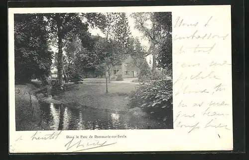 AK Dammarie-sur-Saulx, Dans le Parc, Partie im Park