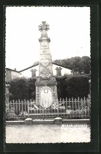 AK Dieue, Le Monument, Kriegerdenkmal