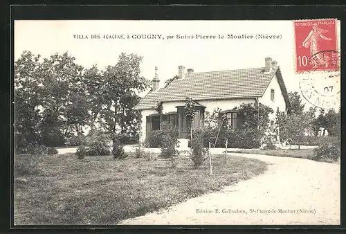 AK Saint-Pierre-le-Moutier, Villa des Acacias