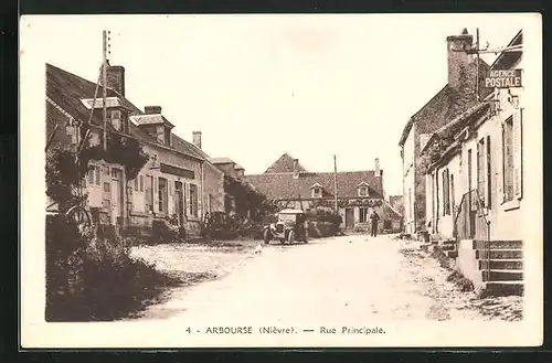 AK Arbourse, Vue en Rue Principale