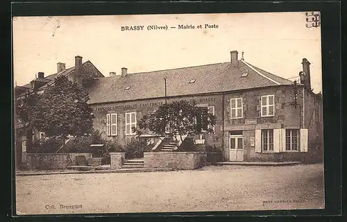 AK Brassy, Mairie et Poste