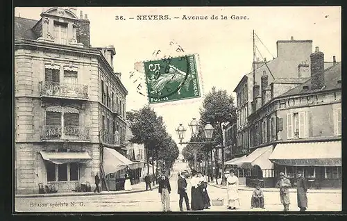 AK Nevers, Avenue de la Gare