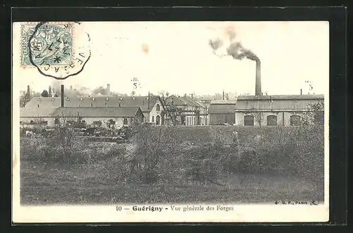 AK Guérigny, Vue générale des Forges