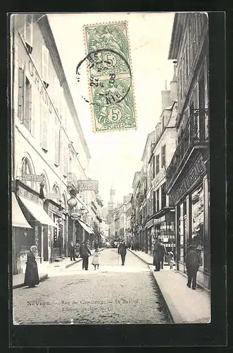 AK Nevers, Rue du Commerce, Le Beffroi