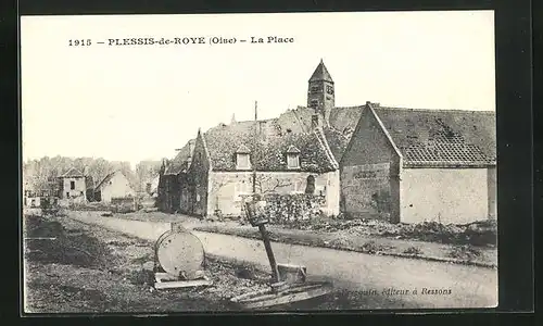 AK Plessis-de-Roye, la Place