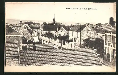 AK Orry-la-Ville, Vue generale