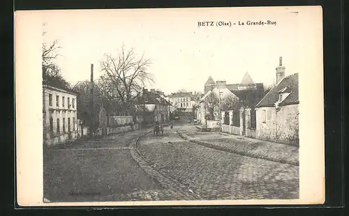 AK Betz, La Grande-Rue, Strassenpartie