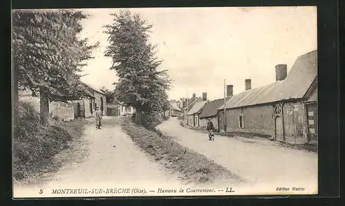 AK Montreuil-sur-Brêche, Hameau de Couvremont