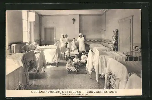 AK Chevrieres, Preventorium Jean Nicole, Chambres des touts petits