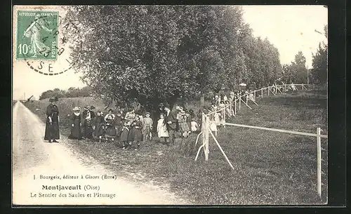 AK Montjavoult, Le Sentier des Saules et Paturage