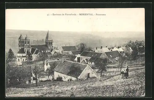 AK Morienval, Panorama et Environs de Pierrefonds