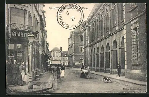 AK Grandvilliers, Les Halles