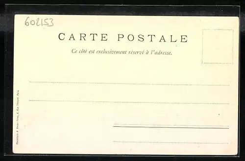 AK Feuquières, Rue de la Gare, Strassenpartie
