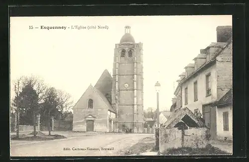 AK Esquennoy, L`Eglise (coté Nord)