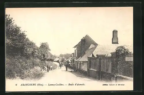 AK Lannoy-Cuillère-Abancourt, Route d`Aumale