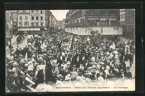 AK Beauvais, Fêtes de Jeanne Hachette, Le Cortège