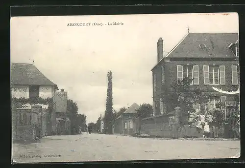 AK Abancourt, la Mairie