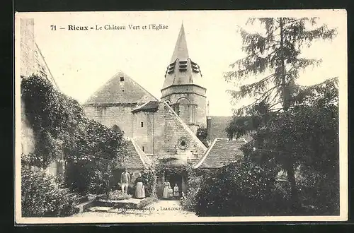 AK Rieux, le Chateau Vert et l'Eglise