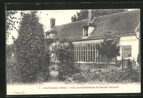 AK Saint-Sulpice, Villa de Consulations du Docteur Marcais