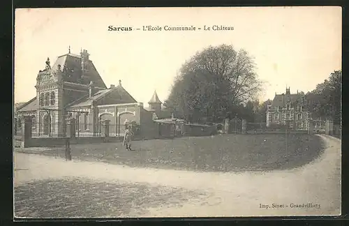 AK Sarcus, L`Ecole Communale, Le Chateau