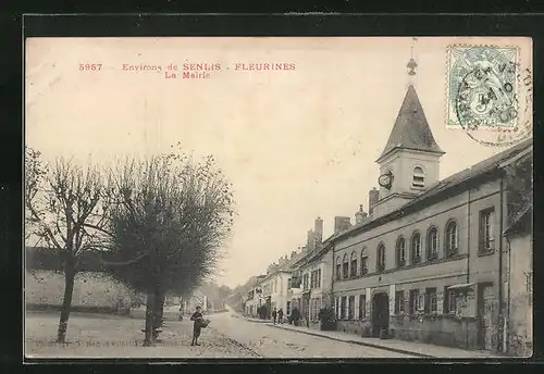 AK Fleurines, La Mairie