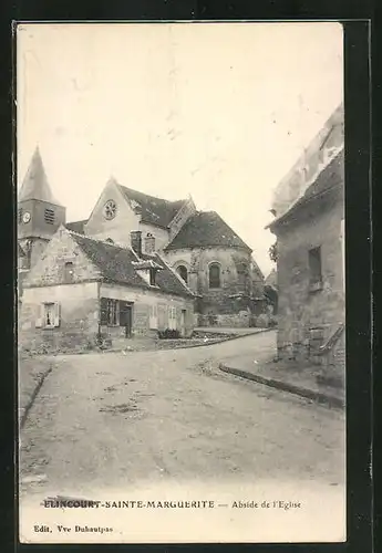 AK Elincourt-Sainte-Marguerite, Abside de l'Eglise