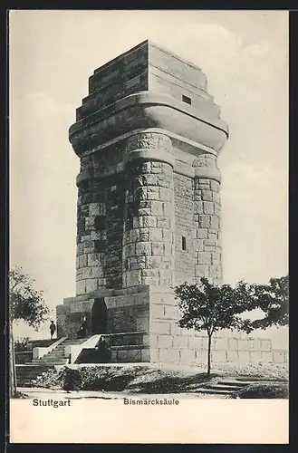 AK Stuttgart, Bismarcksäule