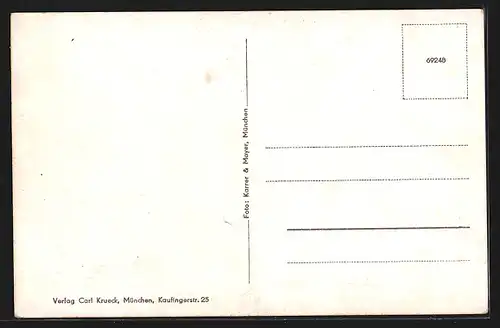 AK München, Jugendherberge Der deutschen Jugend, Wendl-Dietrich-Strasse 20