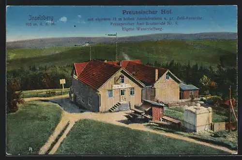 AK Inselsberg, Preussischer Gasthof