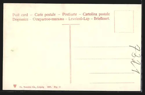 AK Hallthurm, Holzfäller vorm Ort