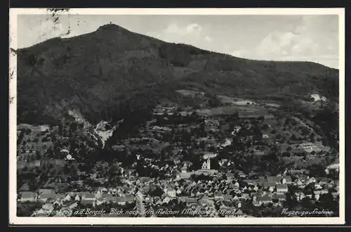 AK Zwingenberg a. d. Bergstrasse, Blick nach dem Malchen