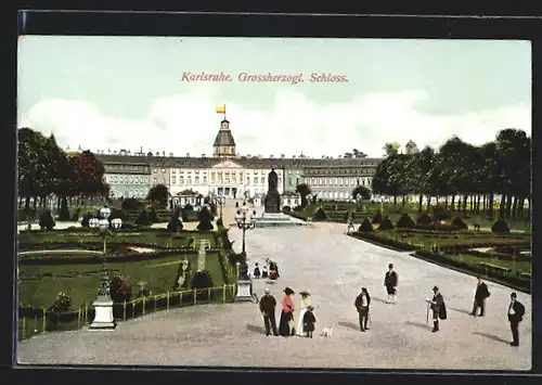 AK Karlsruhe, Grossherzogliches Schloss
