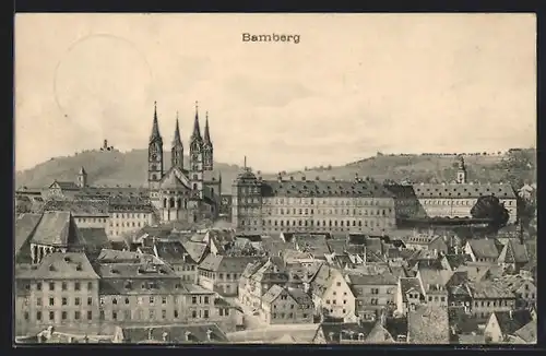 AK Bamberg, Panorama der Stadt