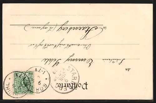 Künstler-AK Junge Frau mit Perlen im Haar, Süsses kleines dunkelhaariges Kind, Jugendstil