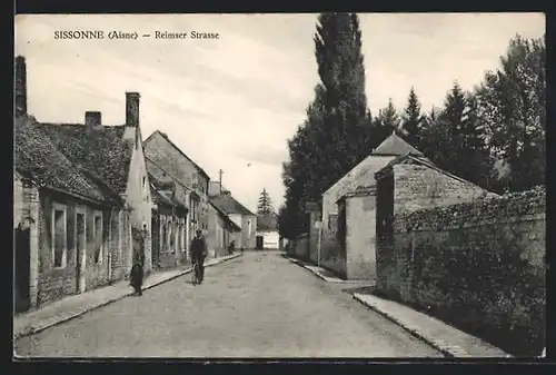 AK Sissonne, Reimser Strasse