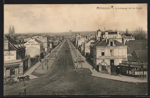 AK Soissons, L`Avenue de la Gare