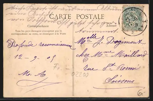 AK Soissons, L`Avenue de la Gare