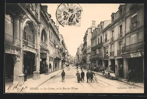 AK Reims, Le Casino, et la Rue de l`Etape