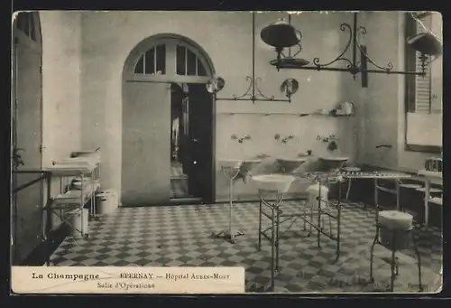 AK Epernay, Hopital Auban-Moet, Salle d`Operations