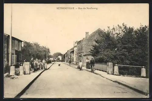AK Bétheniville, Rue du Neufbourg