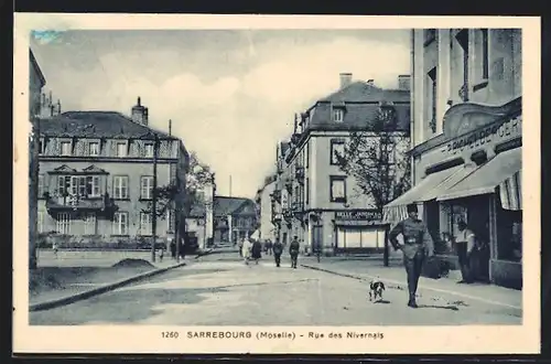 AK Sarrebourg, Rue des Nivernais