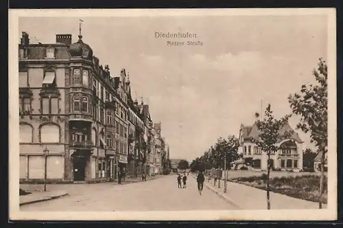 AK Diedenhofen, Metzer Strasse