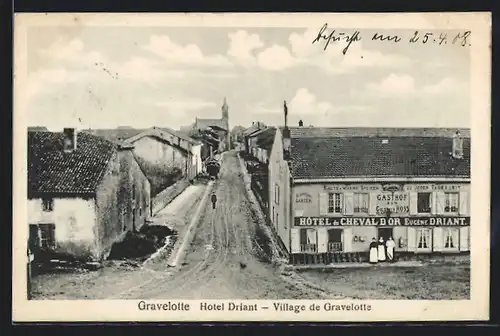 AK Gravelotte, Hotel Driant