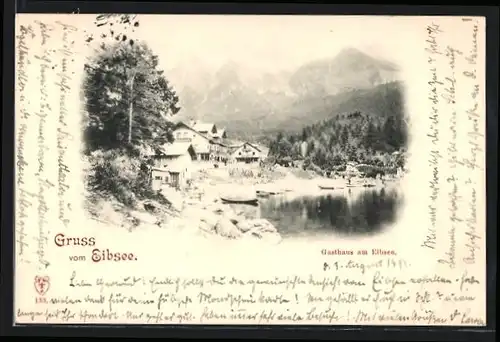 AK Eibsee, Gasthaus am Eibsee