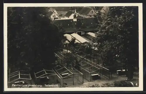 AK Gehlberg, Pelztierfarm Inselsberg, Bes. Otto Böttcher