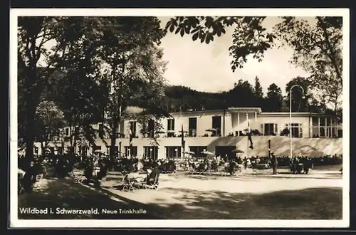 AK Wildbad i. Schwarzwald, Neue Trinkhalle