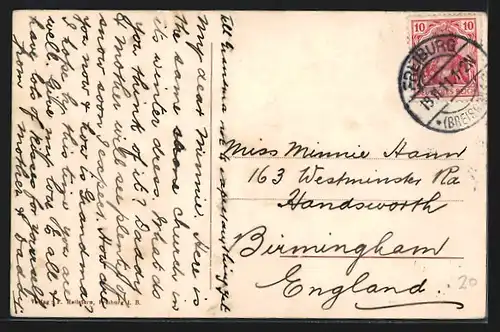 AK Freiburg, Sankt Ottilien im Winter